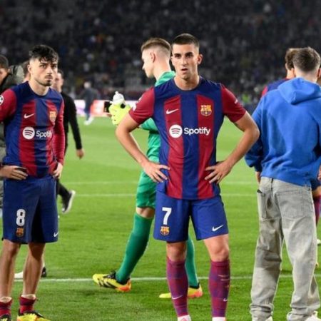 Barcelona 1-4 PSG (4-6 agg): Xavi unhappy with ‘really bad’ referee on chaotic night