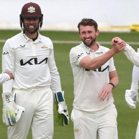 County Championship: Surrey seal victory after Kent defiance