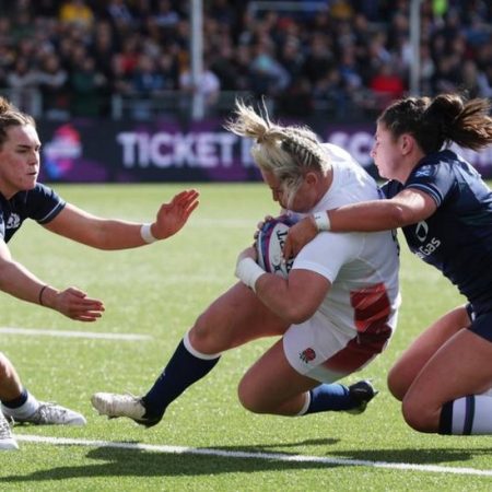 Scotland 0-46 England: Visitors continue perfect start to Women’s Six Nations