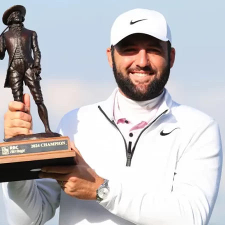 Scheffler wins storm-delayed RBC Heritage