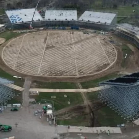 The cricket pitches shipped from Australia to the US