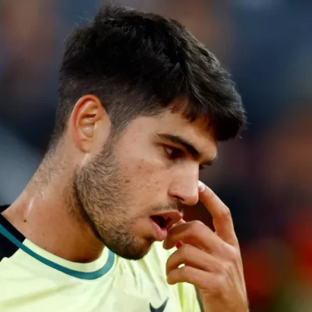 Alcaraz’s Madrid Open title defence ended by Rublev