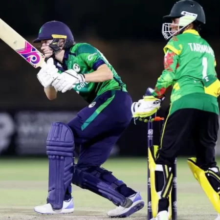 Ireland beat Vanuatu to reach T20 World Cup qualifying semi-final